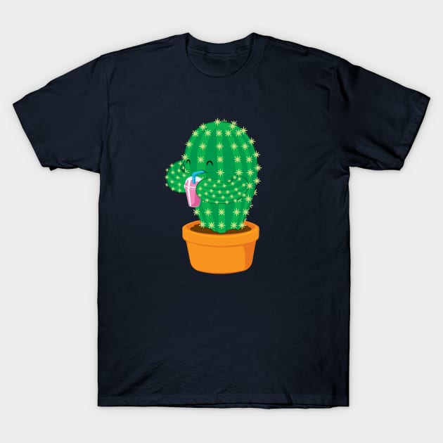Thirsty Cactus T-Shirt by KtRazzz